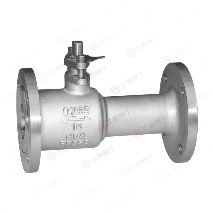 Flange high temperature valve