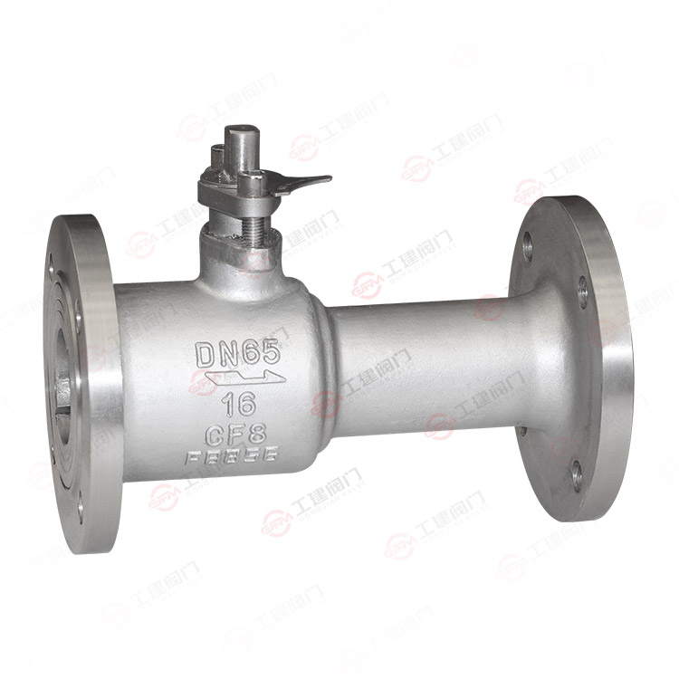 Flange high temperature valve