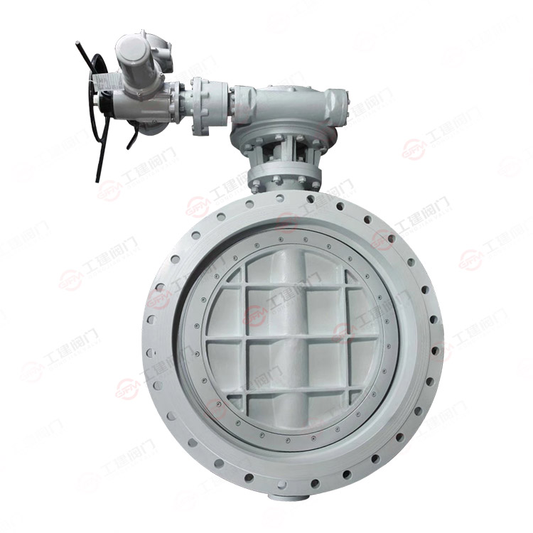 Electric flange butterfly valve