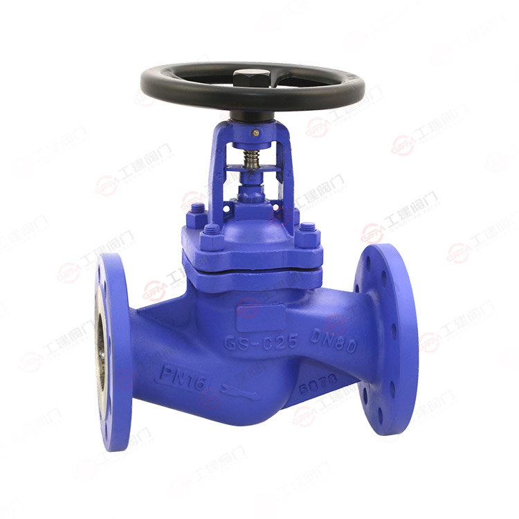 Bellows globe valves