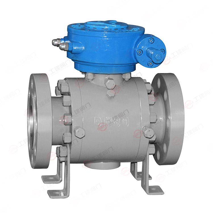 Forged steel flange ball valve