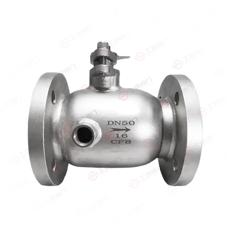 Jacketed insulated ball valve